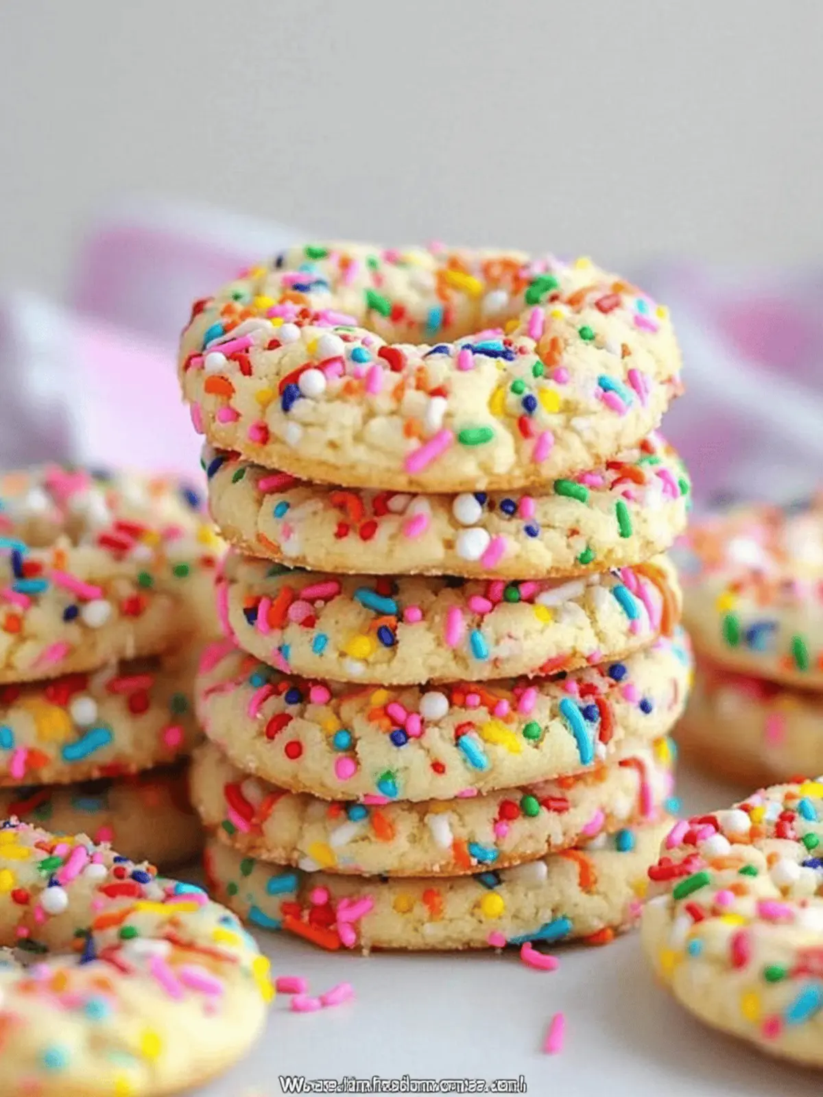 Chewy Sprinkle Cookies: Quick, Fun Bliss in 30 Minutes
