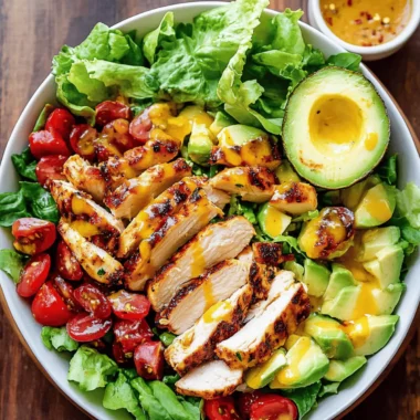 Honey Mustard Chicken Salad with Bacon & Avocado Bliss 9 Honey Mustard Chicken Salad