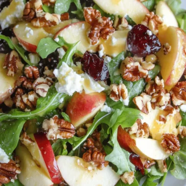 Blue Cheese Apple Walnut Salad