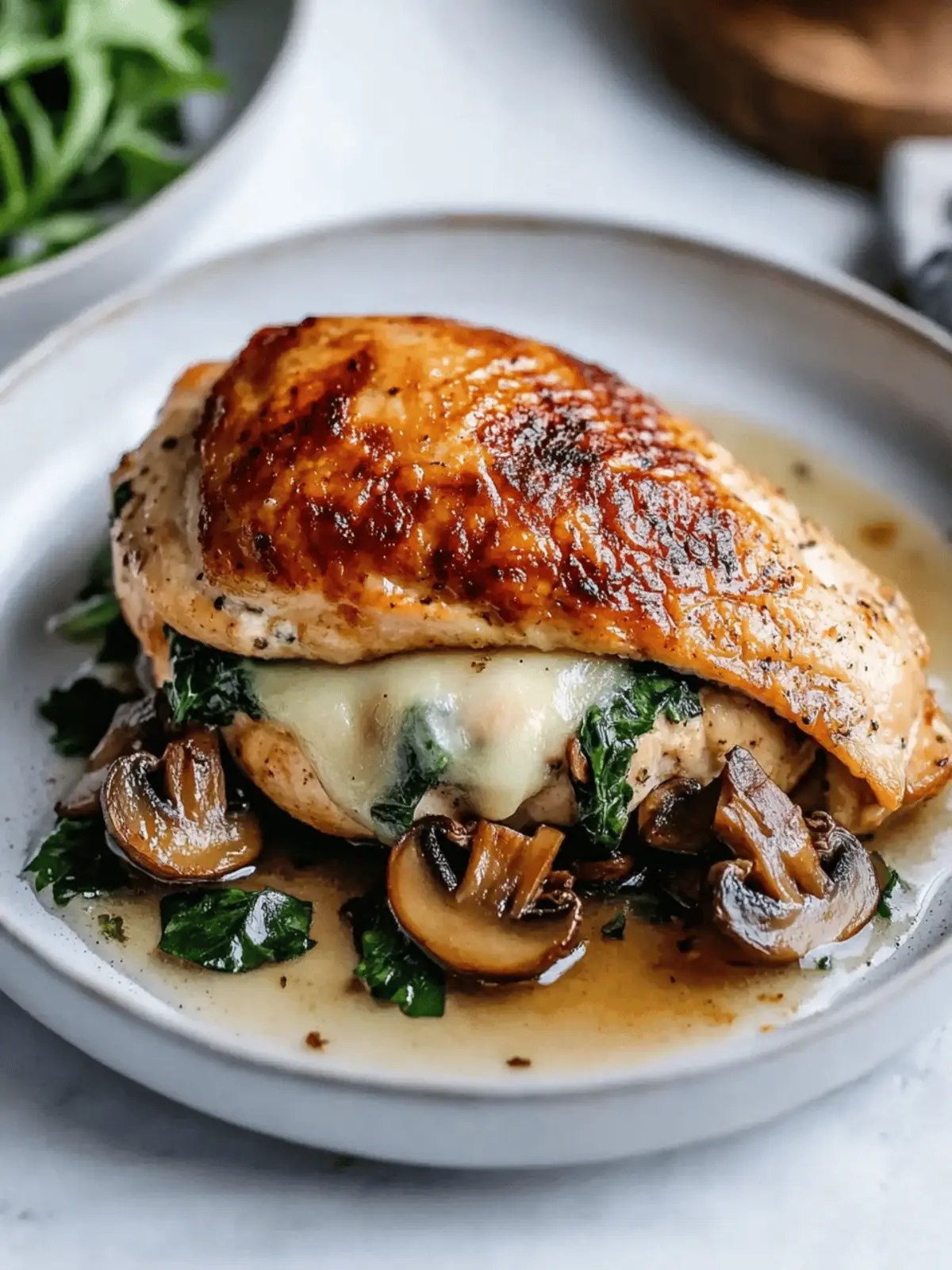 Delicious Mushroom Stuffed Chicken Breast for Busy Weeknights 5 Mushroom Stuffed Chicken Breast