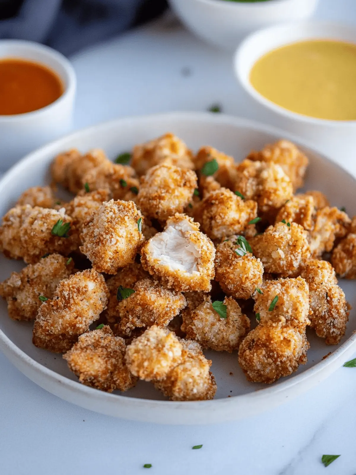 Air Fryer Popcorn Chicken