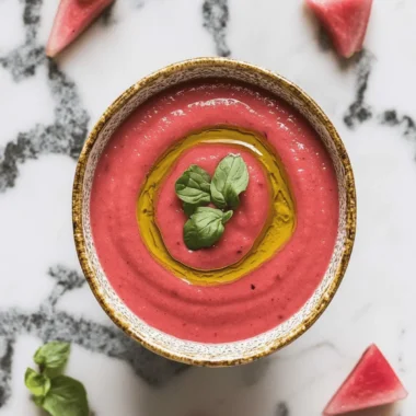 Rhubarb Gazpacho