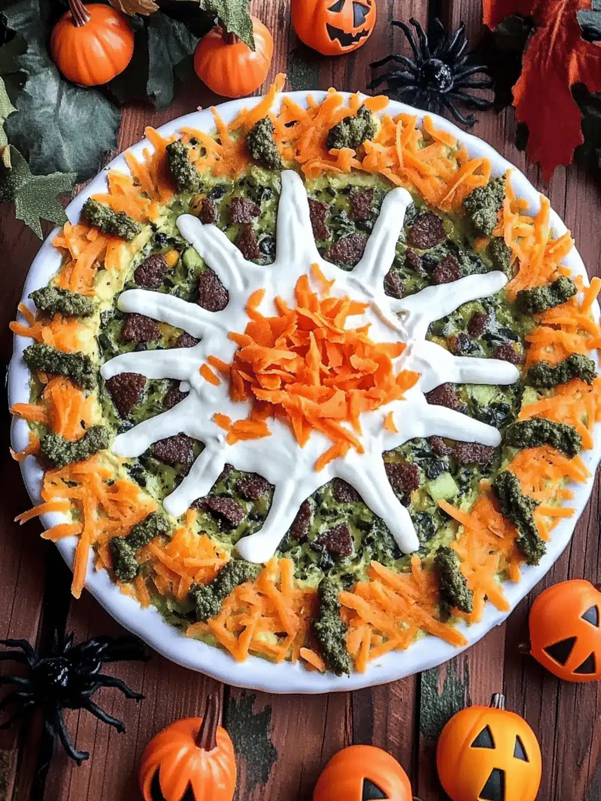 Halloween Taco Dip