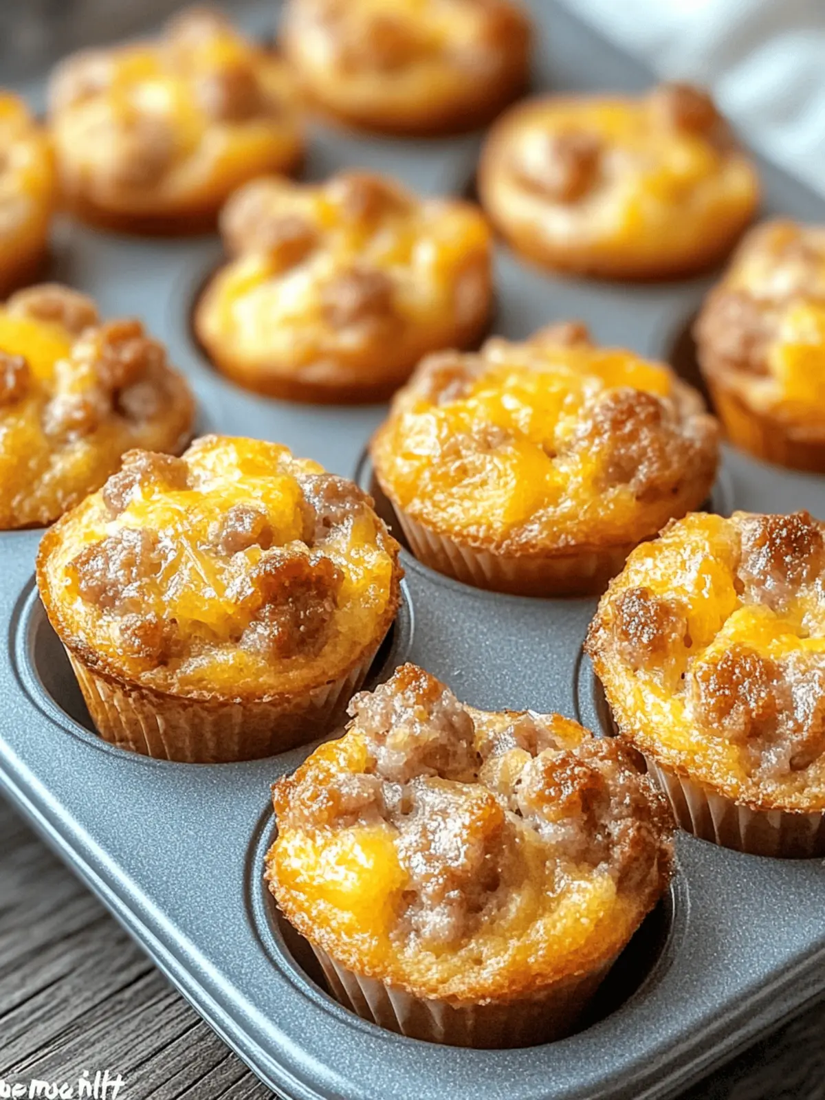 High-Protein Pancake Sausage Mini Muffins for Busy Mornings 5 Pancake Sausage Mini Muffins