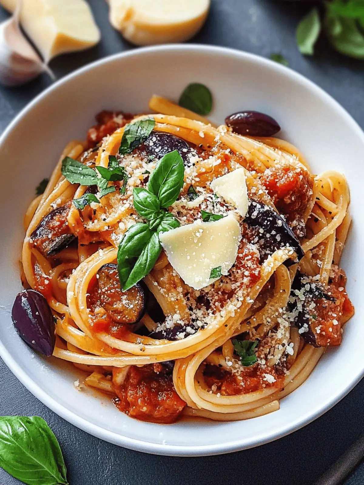 Eggplant Pasta