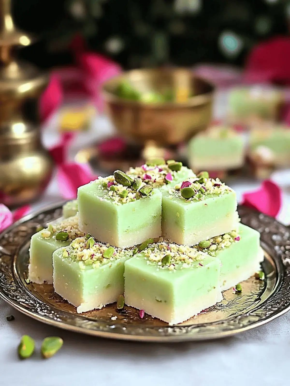 Layered Pista Burfi