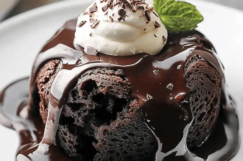 Crockpot Chocolate Lava Cake