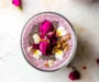 Rose Cardamom Chia Pudding: A Floral Vegan Delight