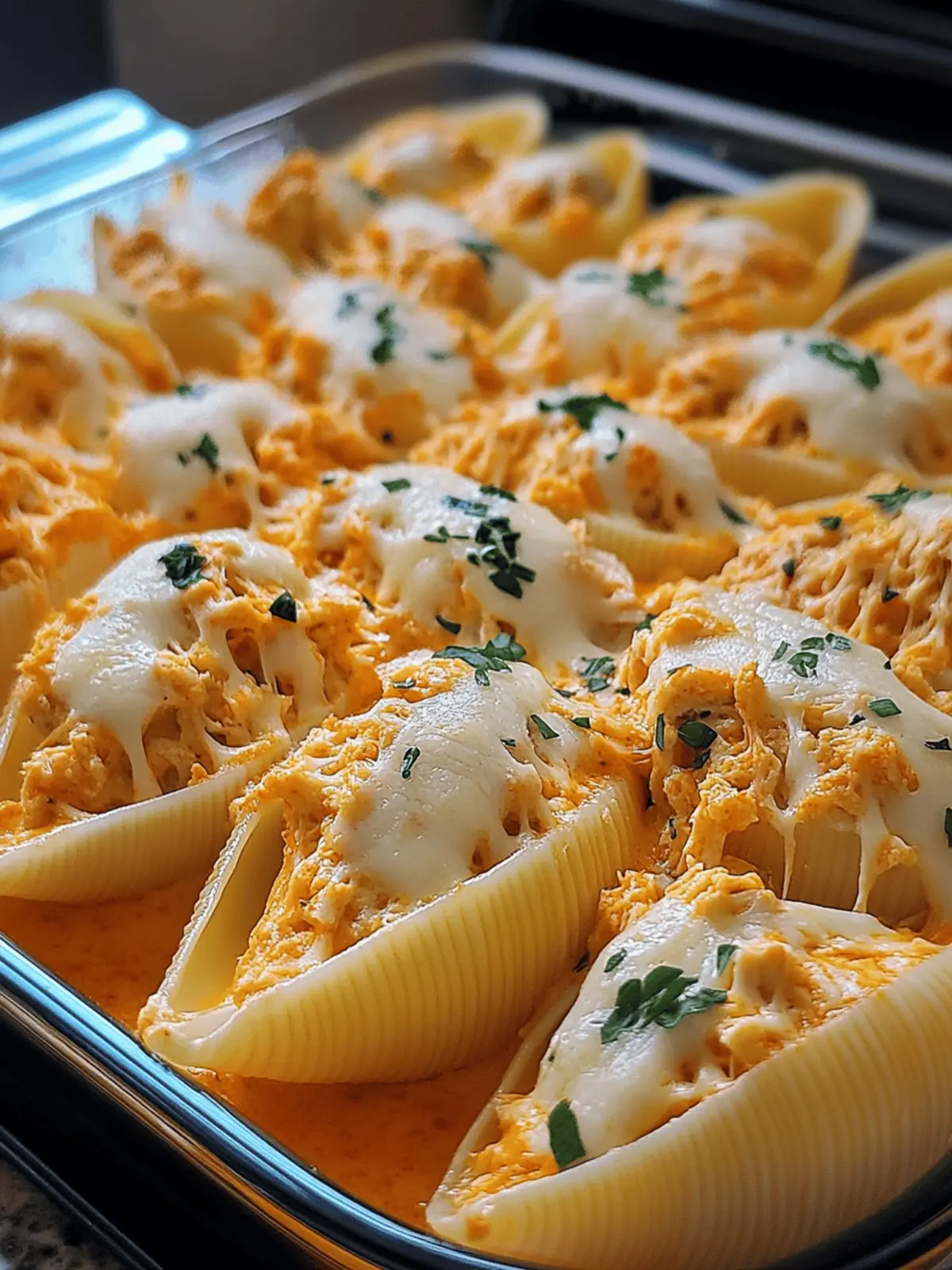Buffalo Chicken Stuffed Shells That Will Wow Your Family Tonight 3 Buffalo Chicken Stuffed Shells