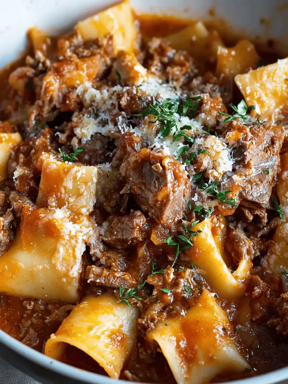 Hearty Braised Beef and Pork Ragu for Ultimate Comfort 3 Braised Beef and Pork Ragu