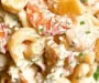 Creamy Seafood Macaroni Salad Perfect for Summer Picnics