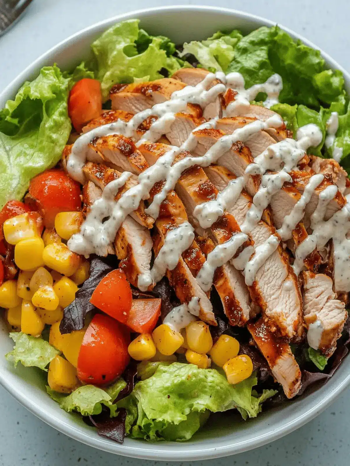 BBQ Chicken Salad