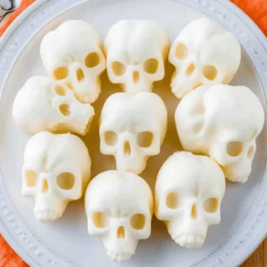 Mozzarella Cheese Skulls