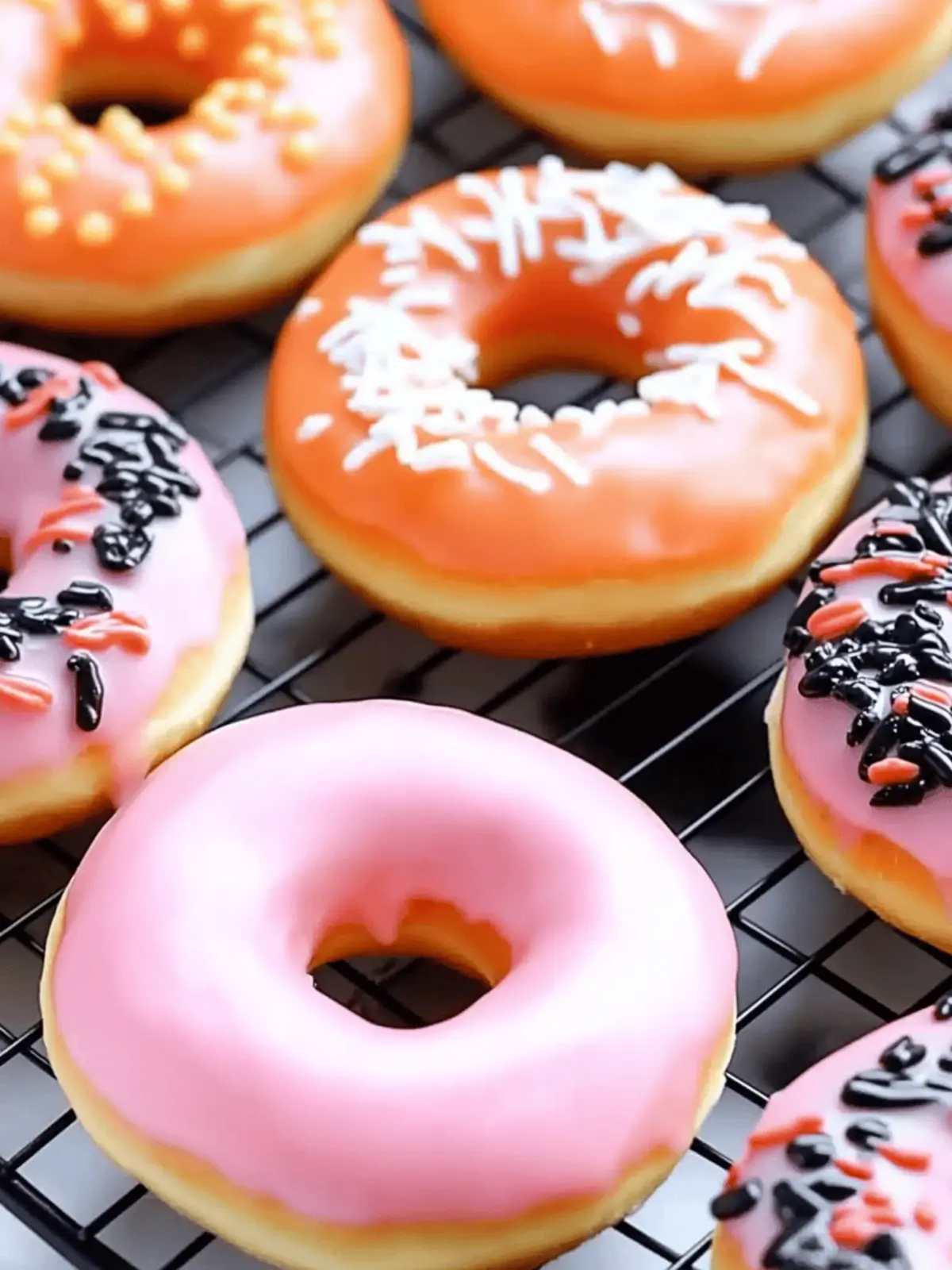 Pastel Halloween Donuts