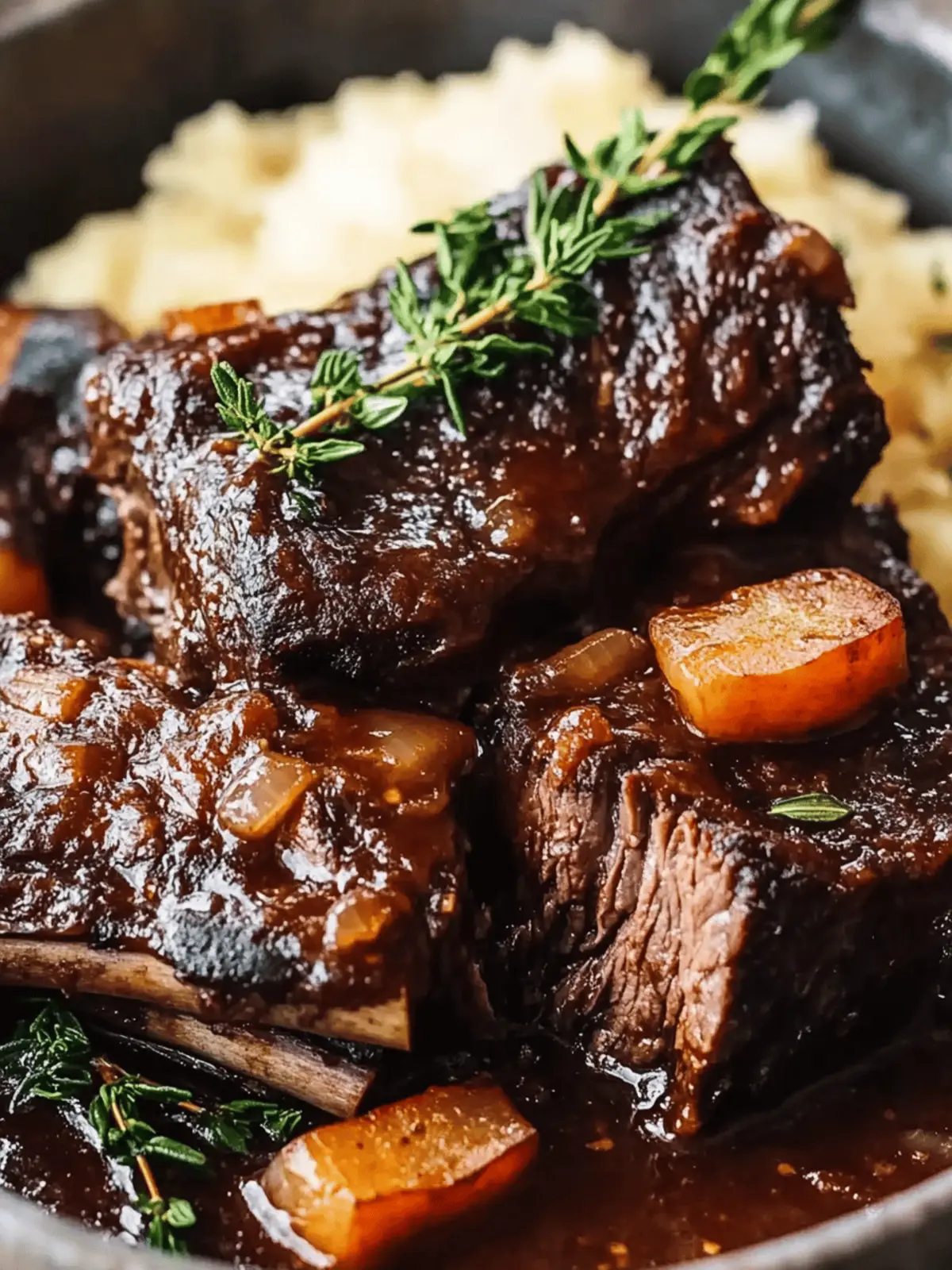 Melt-in-Your-Mouth Tender Crockpot Beef Short Ribs Recipe 2 Tender Crockpot Beef Short Ribs