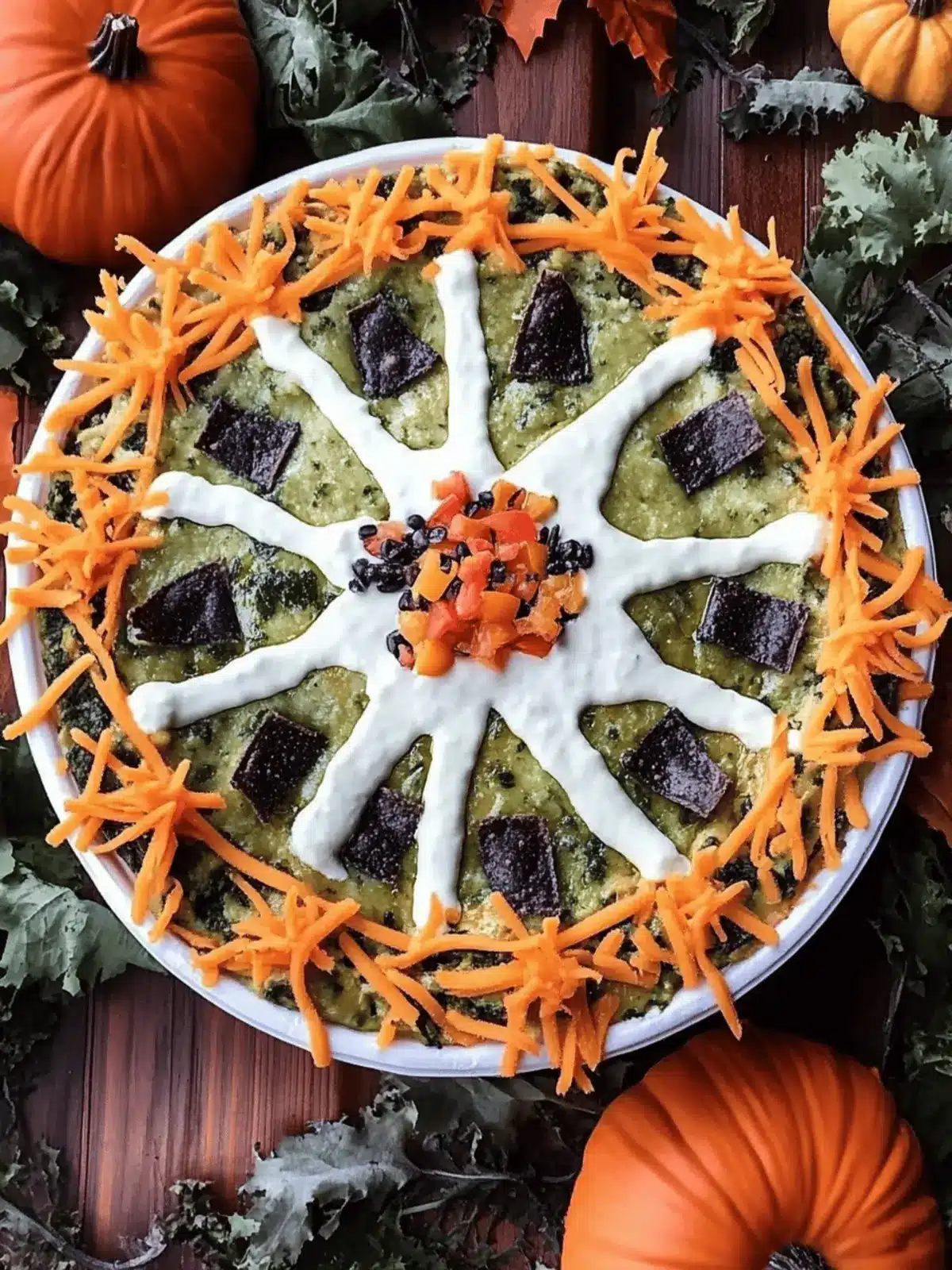 Halloween Taco Dip
