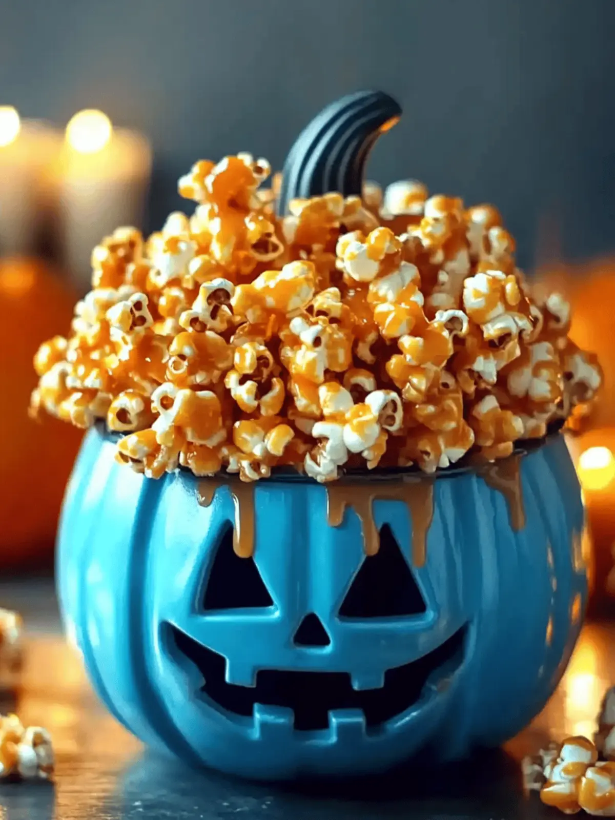 Easy Halloween Caramel Popcorn to Sweeten Your Spooky Nights 3 Halloween Caramel Popcorn