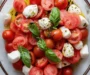 Watermelon Tomato Mozzarella Salad: Refreshing Summer Delight