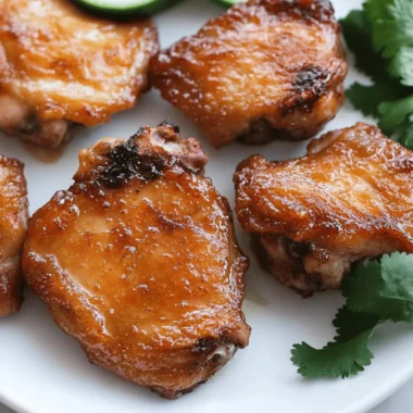 Air Fryer Chicken Thighs