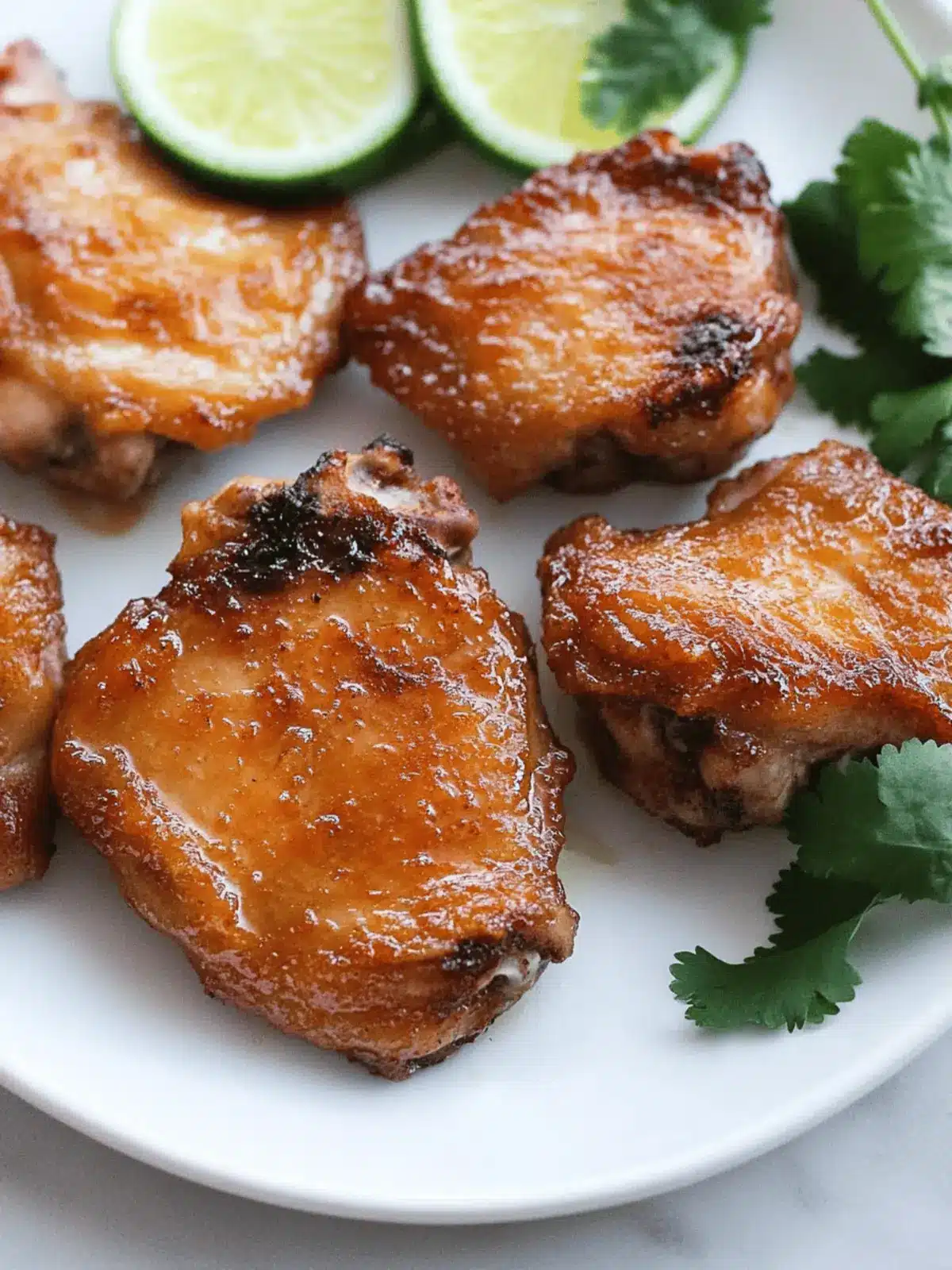 Crispy Air Fryer Chicken Thighs with Zesty Avocado Sauce 5 Air Fryer Chicken Thighs