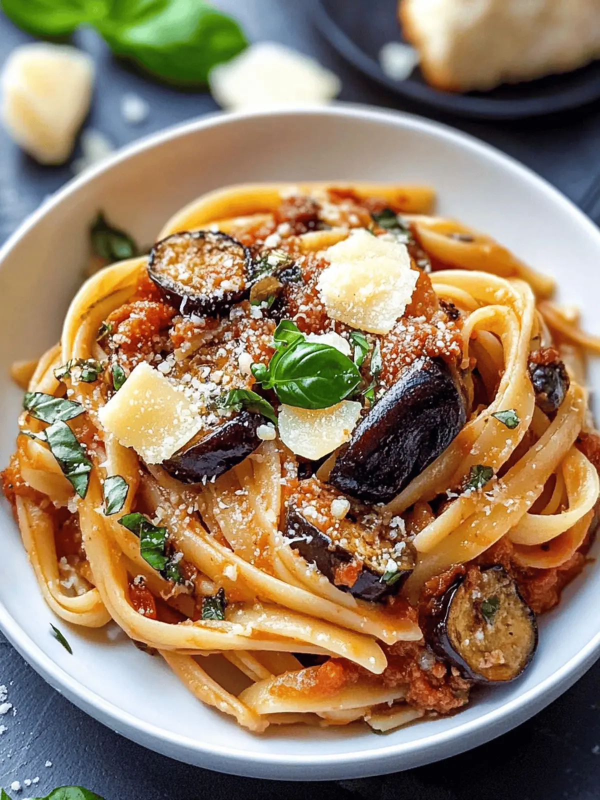 Eggplant Pasta