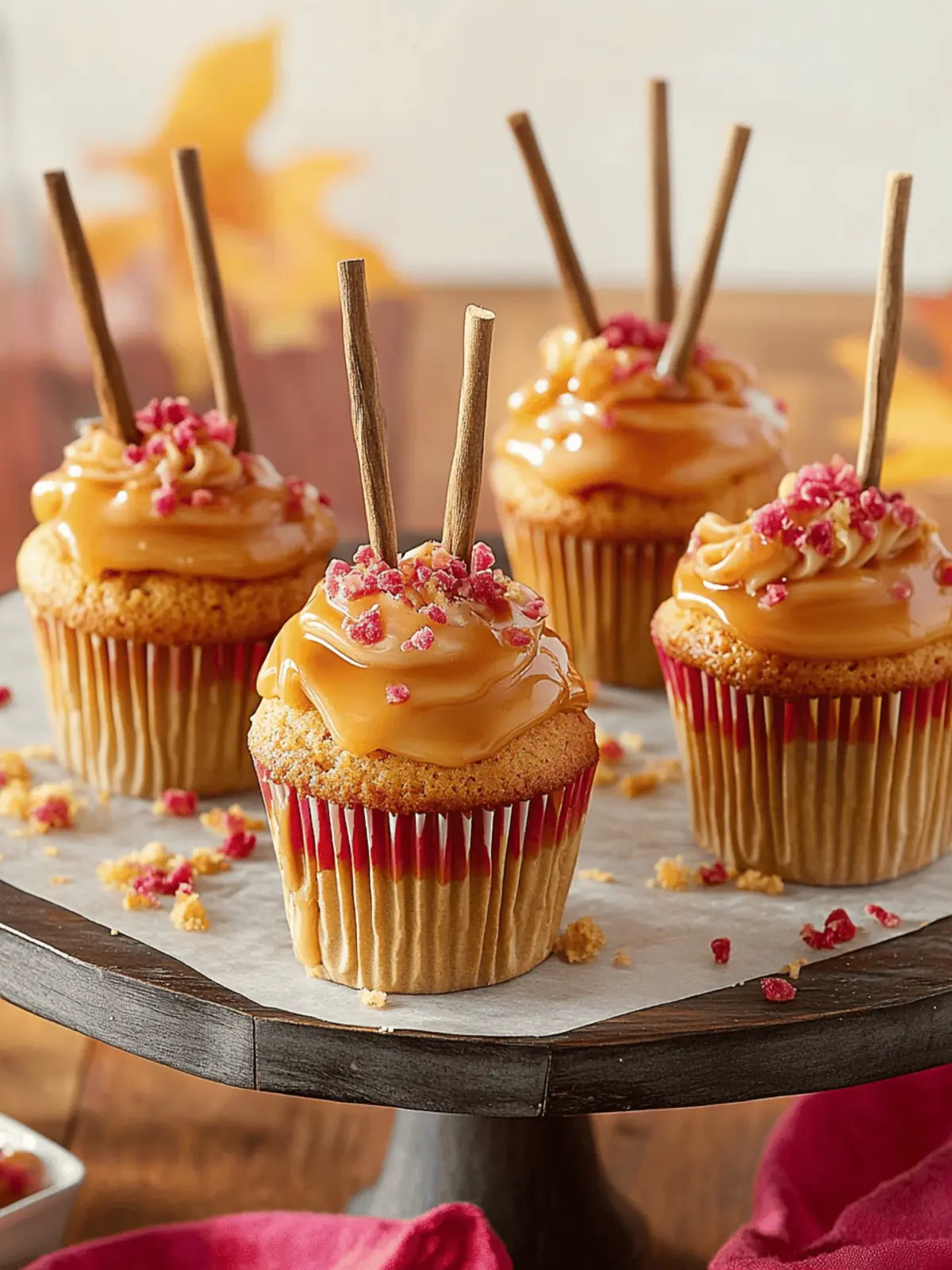 Indulge in Caramel Apple Fall Cupcakes That Wow Every Bite 5 Caramel Apple Fall Cupcakes