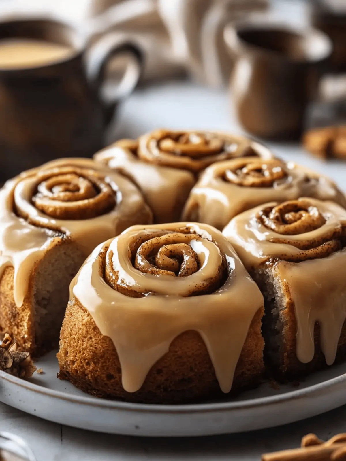 anana Bread Cinnamon Rolls
