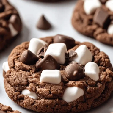 Chocolate Marshmallow Bliss Cookies
