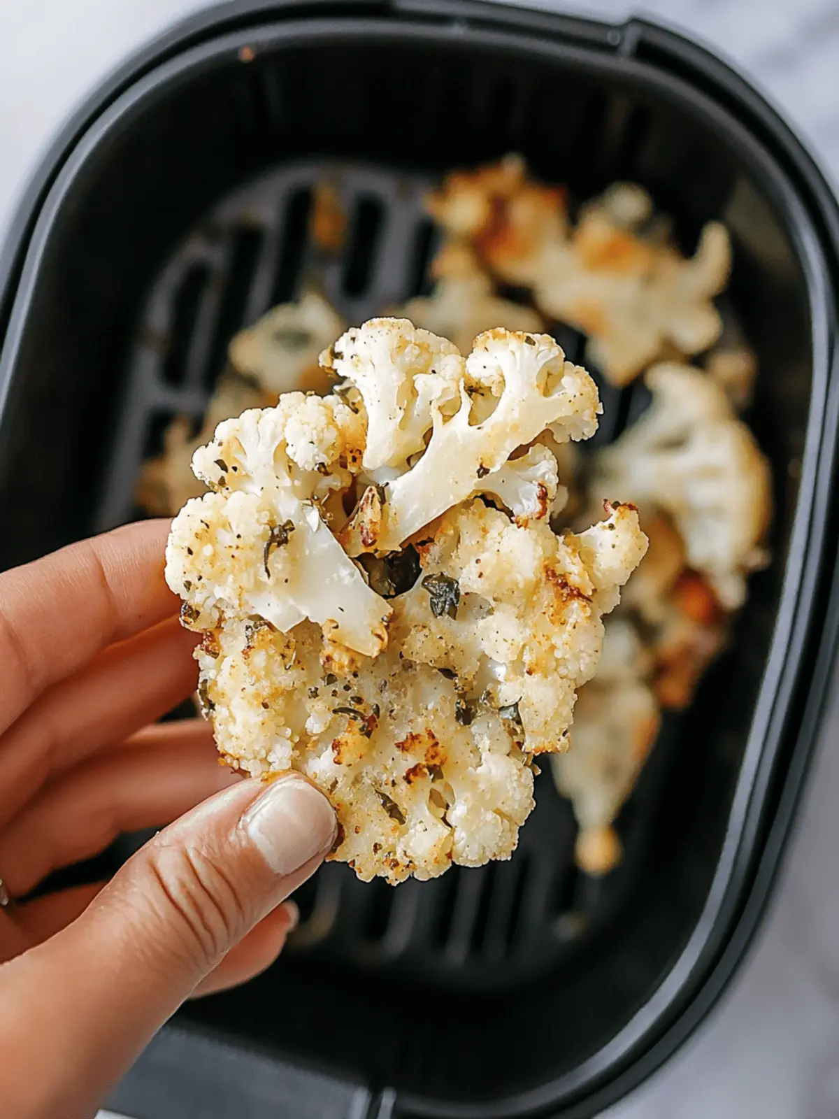 Crispy Air Fryer Cauliflower That'll Change Your Snacking Game 3 Air Fryer Cauliflower