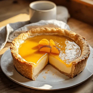 Golden Greek Honey Pie