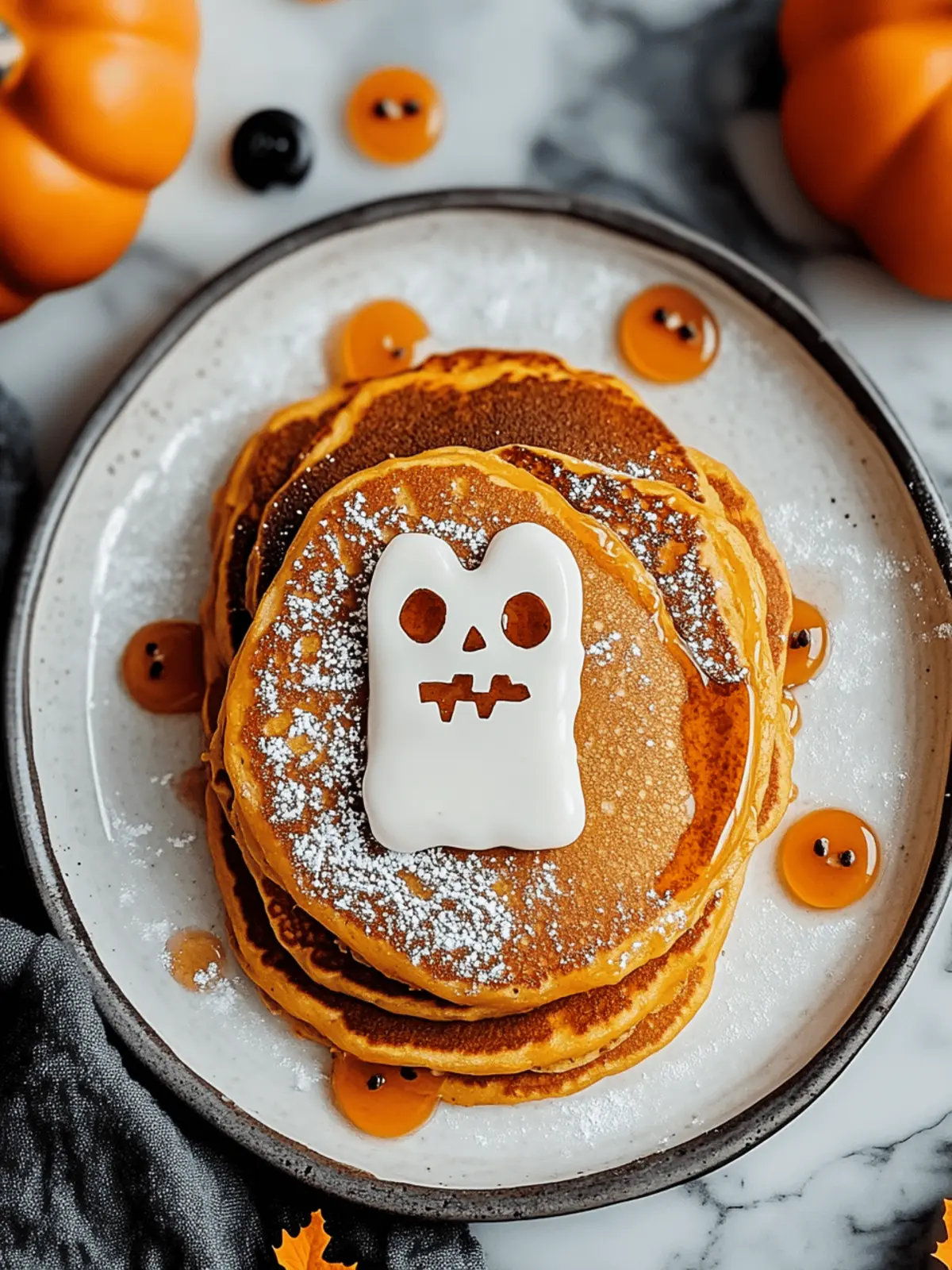 Halloween Pancakes
