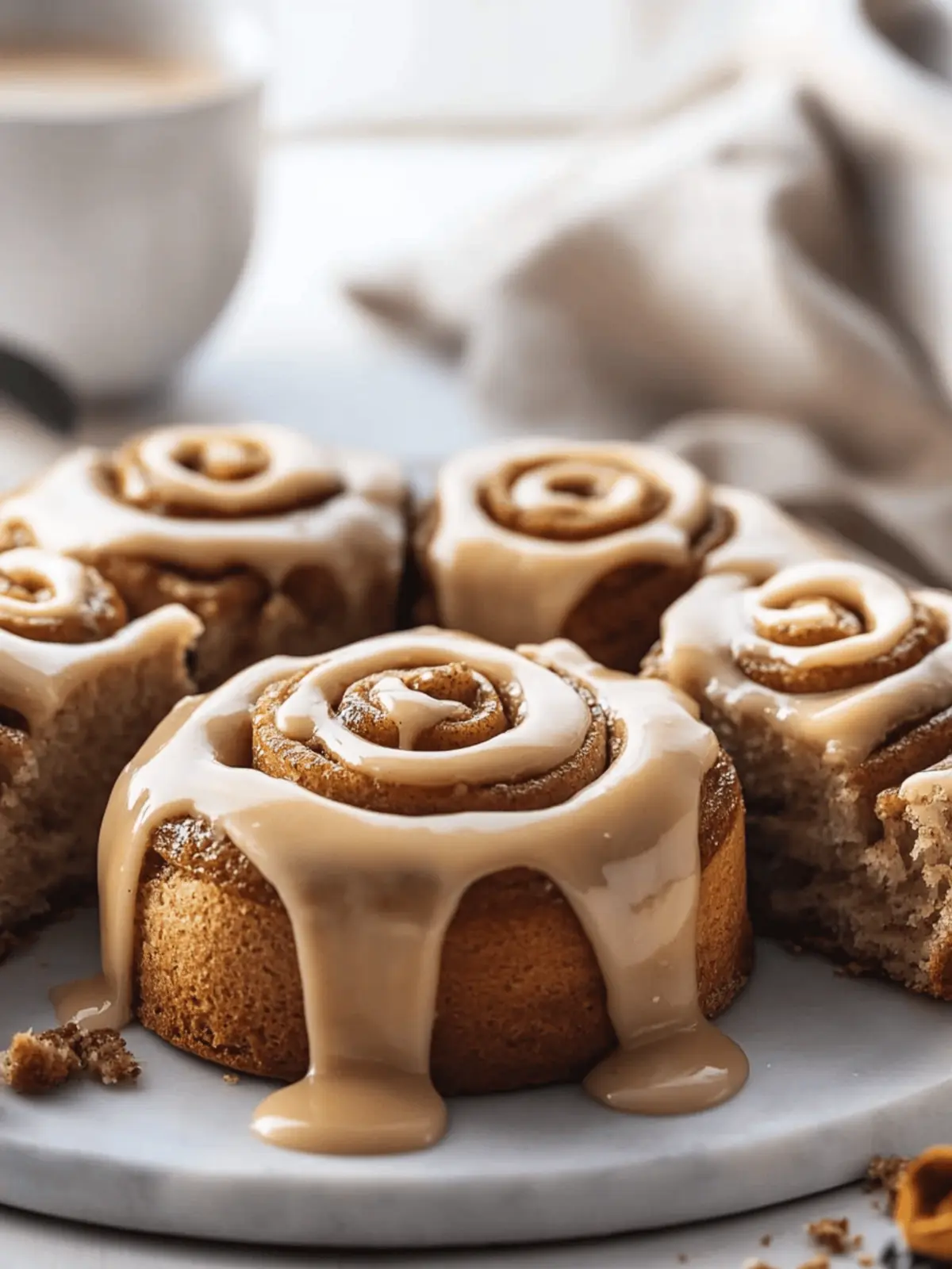 anana Bread Cinnamon Rolls