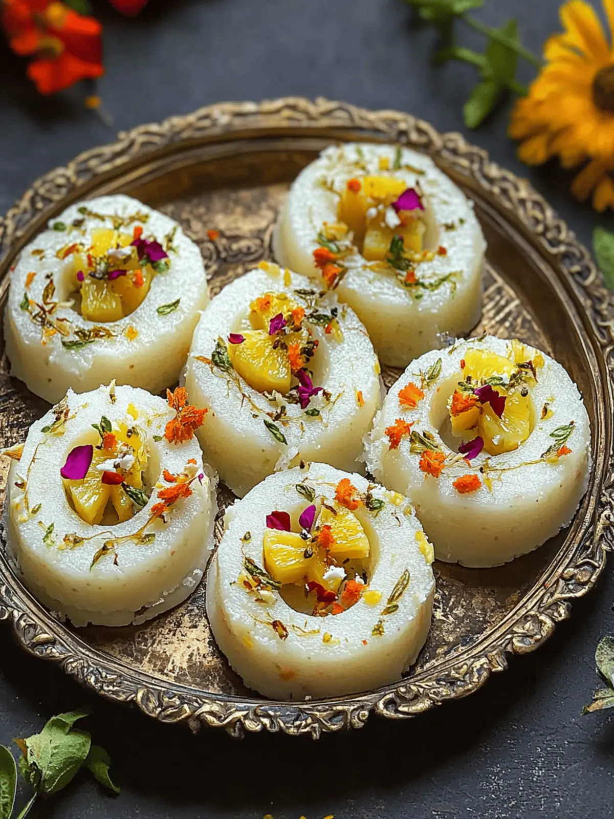 Delight in Pineapple Sandesh: A Unique Bengali Dessert Twist 5 Pineapple Sandesh