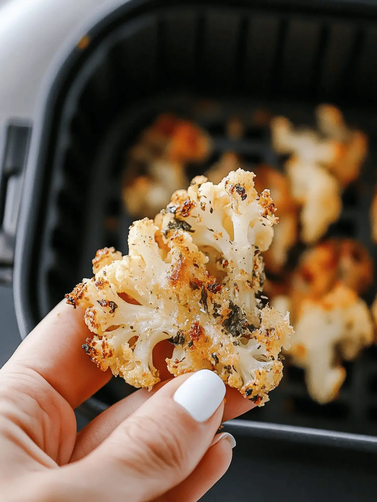 Crispy Air Fryer Cauliflower That'll Change Your Snacking Game 2 Air Fryer Cauliflower