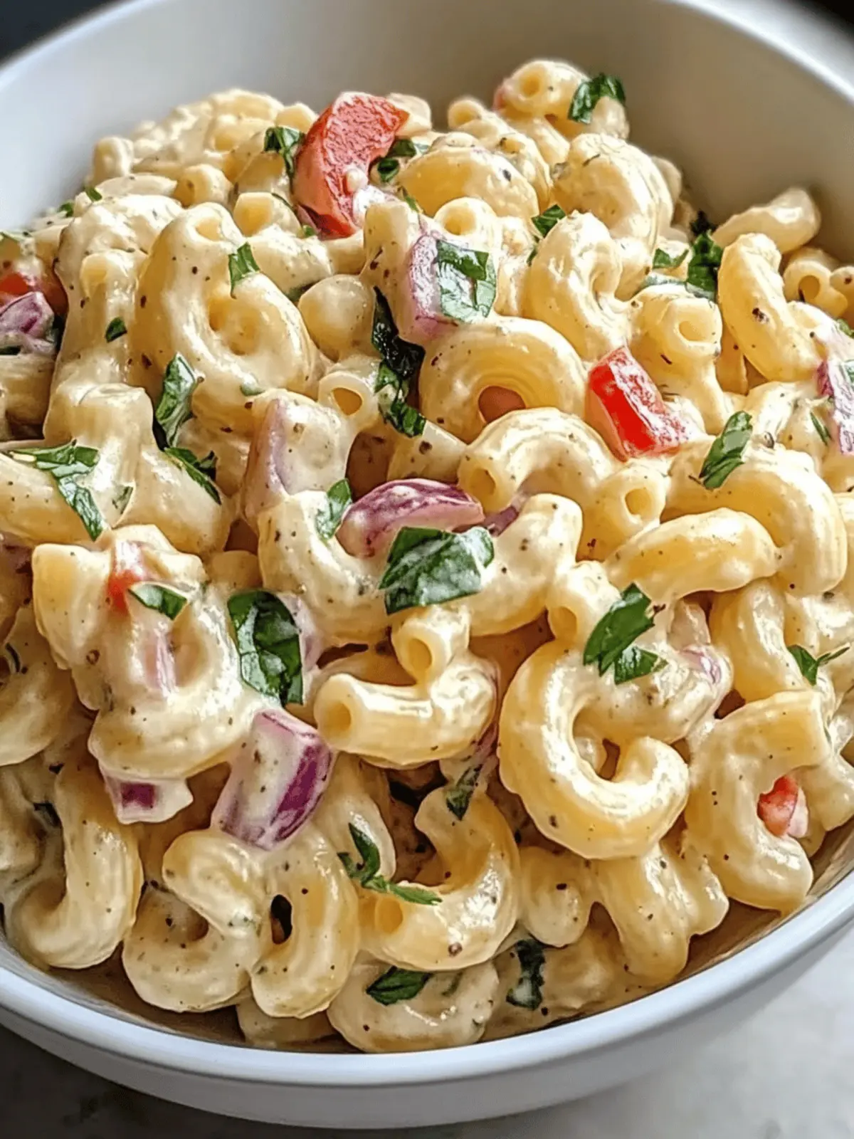 Vegan Macaroni Salad
