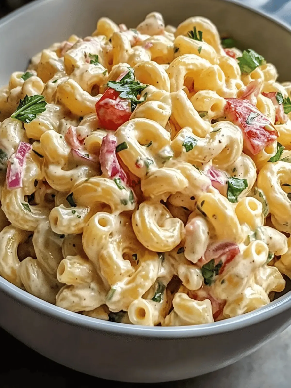 Vegan Macaroni Salad