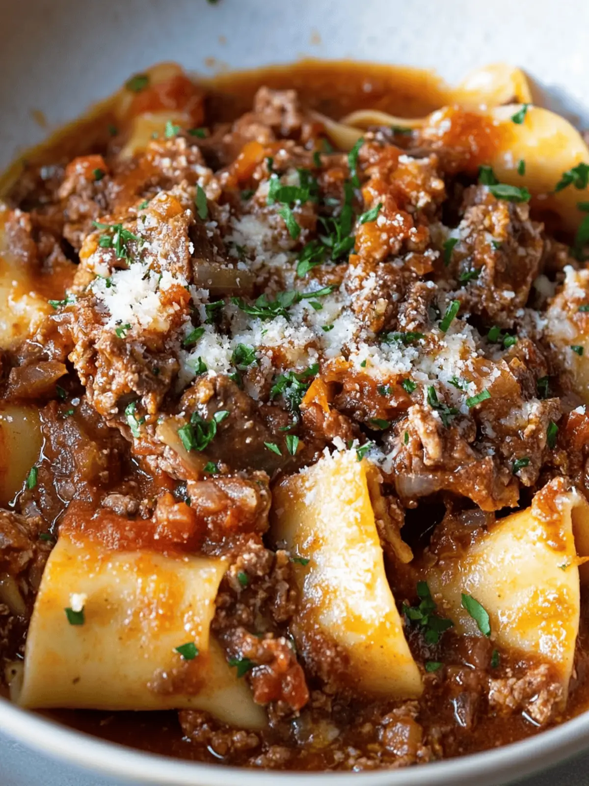 Hearty Braised Beef and Pork Ragu for Ultimate Comfort 4 Braised Beef and Pork Ragu