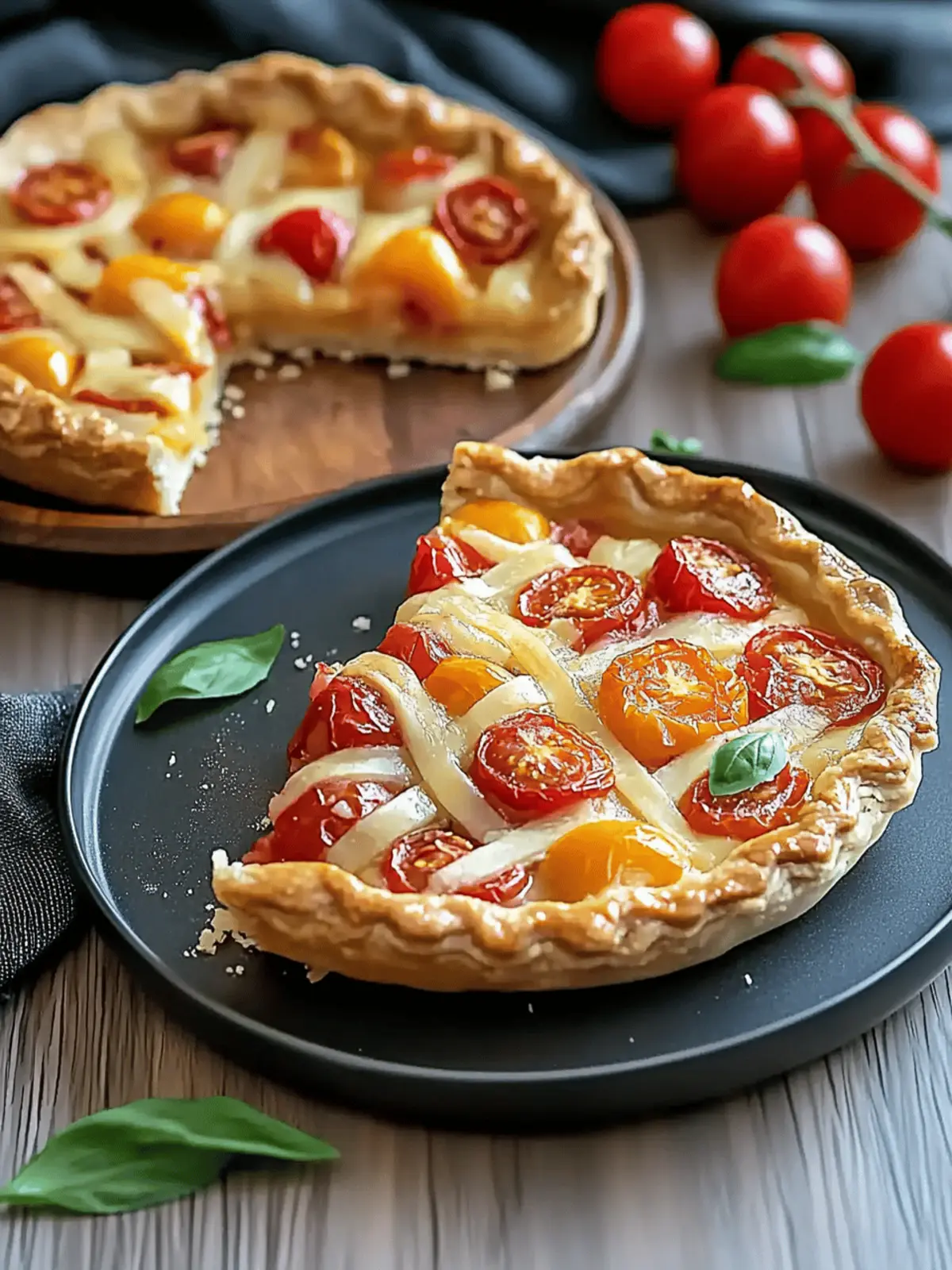 Cherry Tomato Pie