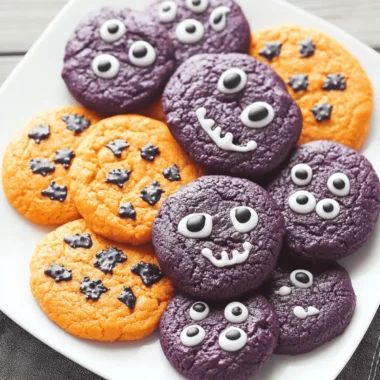 Halloween Pudding Cookies