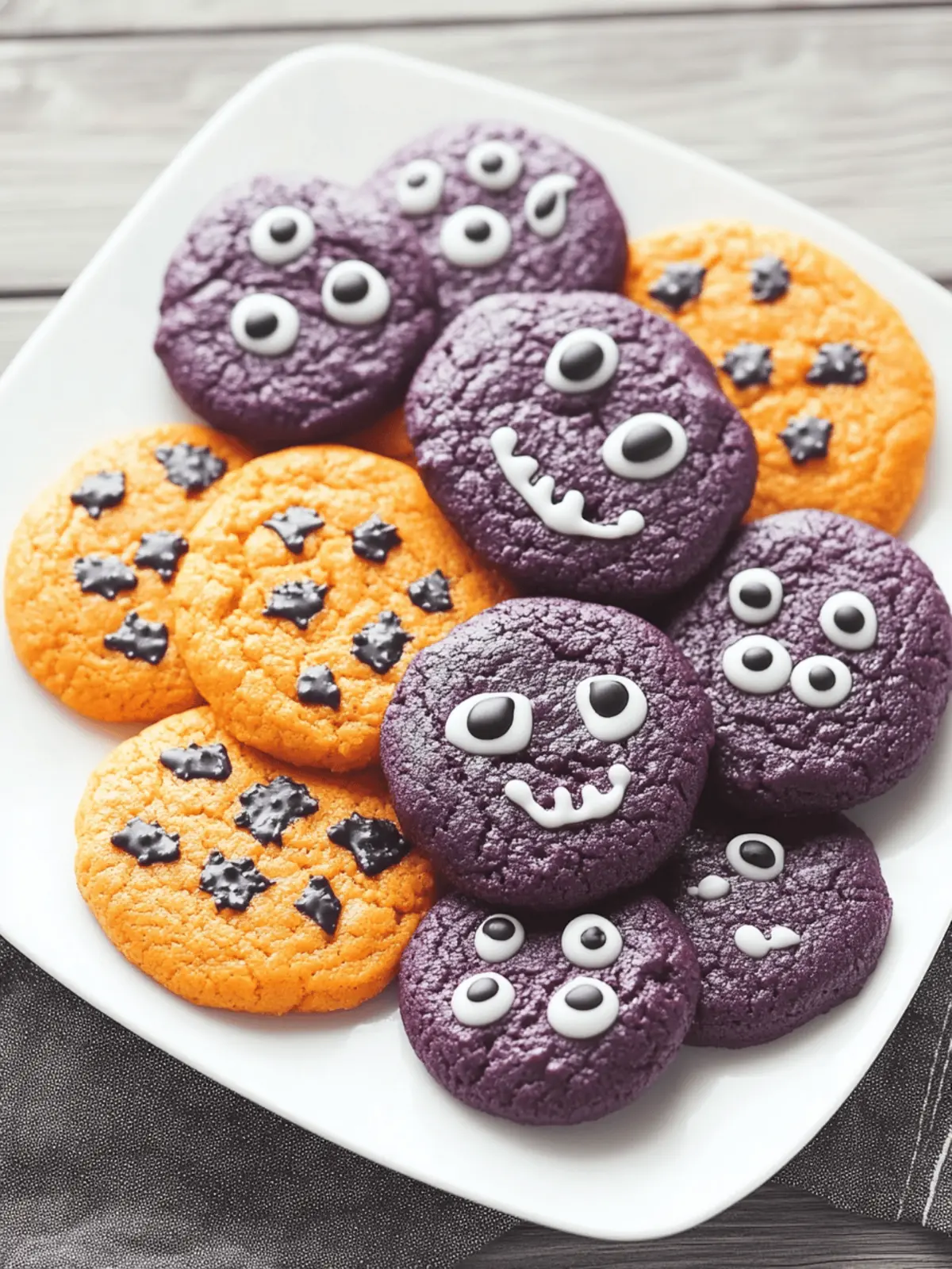 Halloween Pudding Cookies