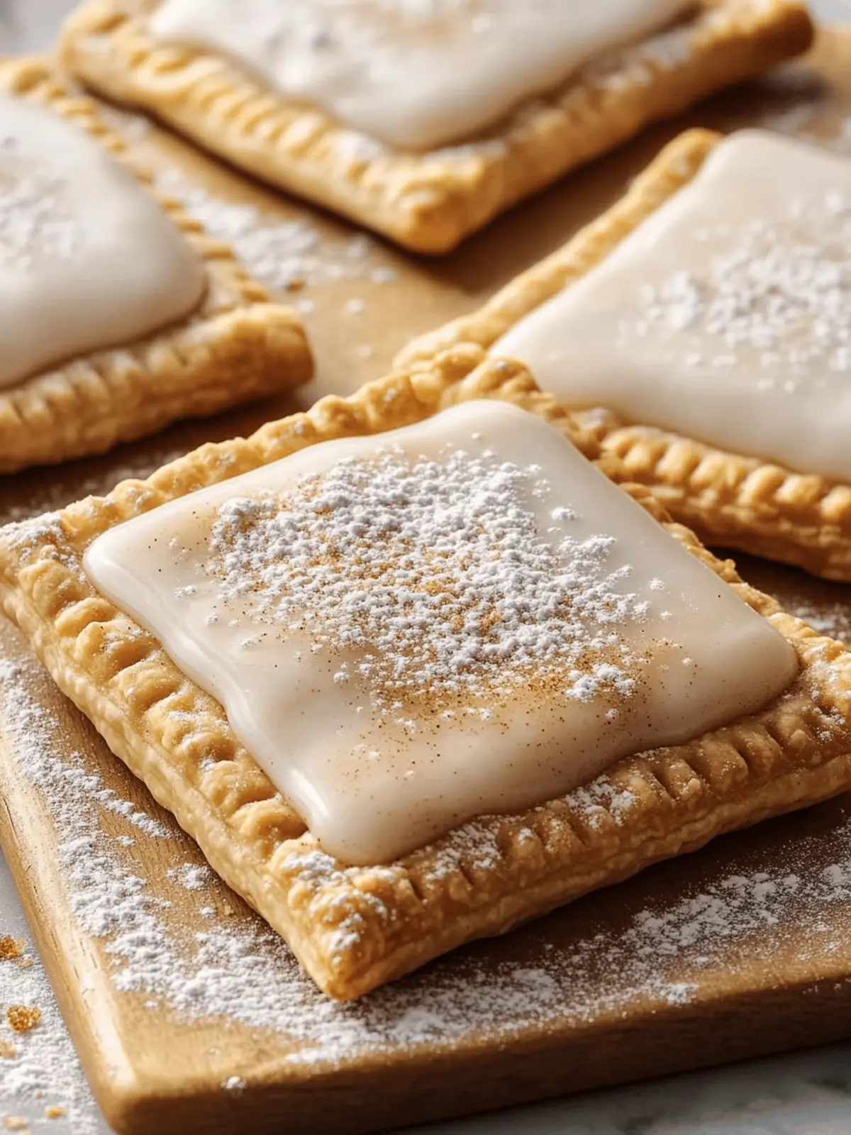 Cinnamon Brown Sugar Pop Tarts