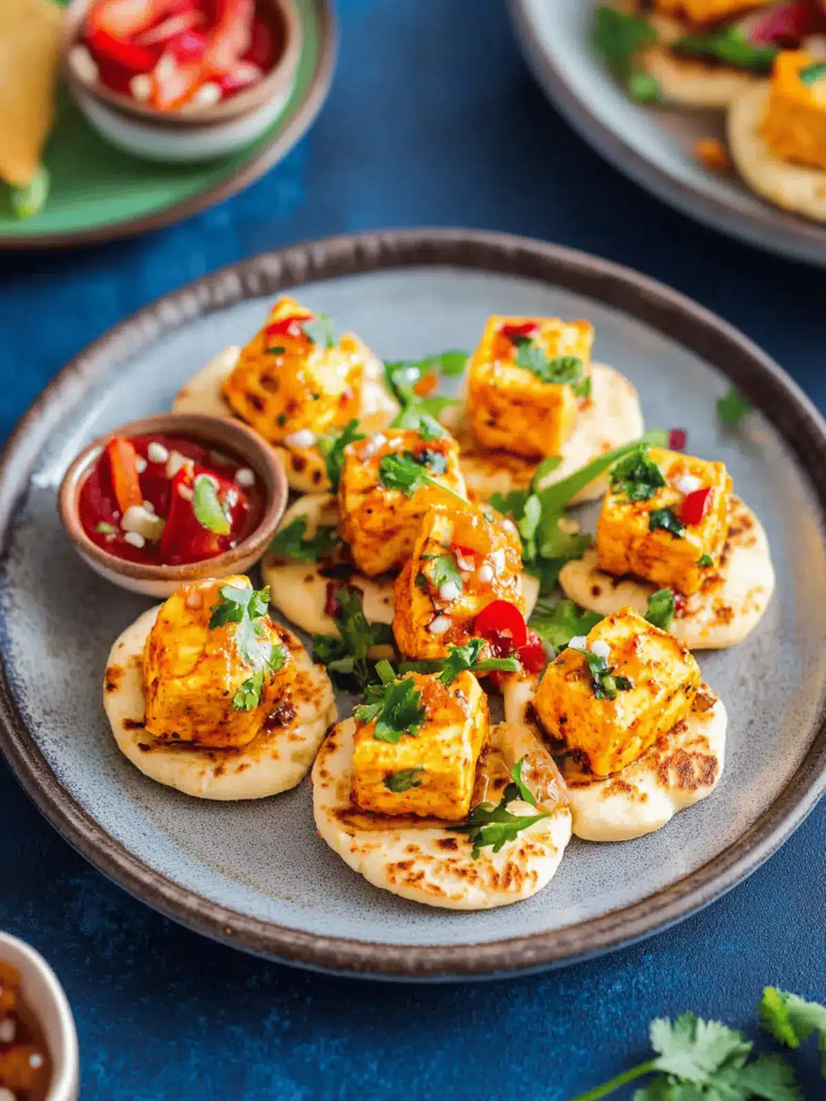 Peri Peri Paneer Bites