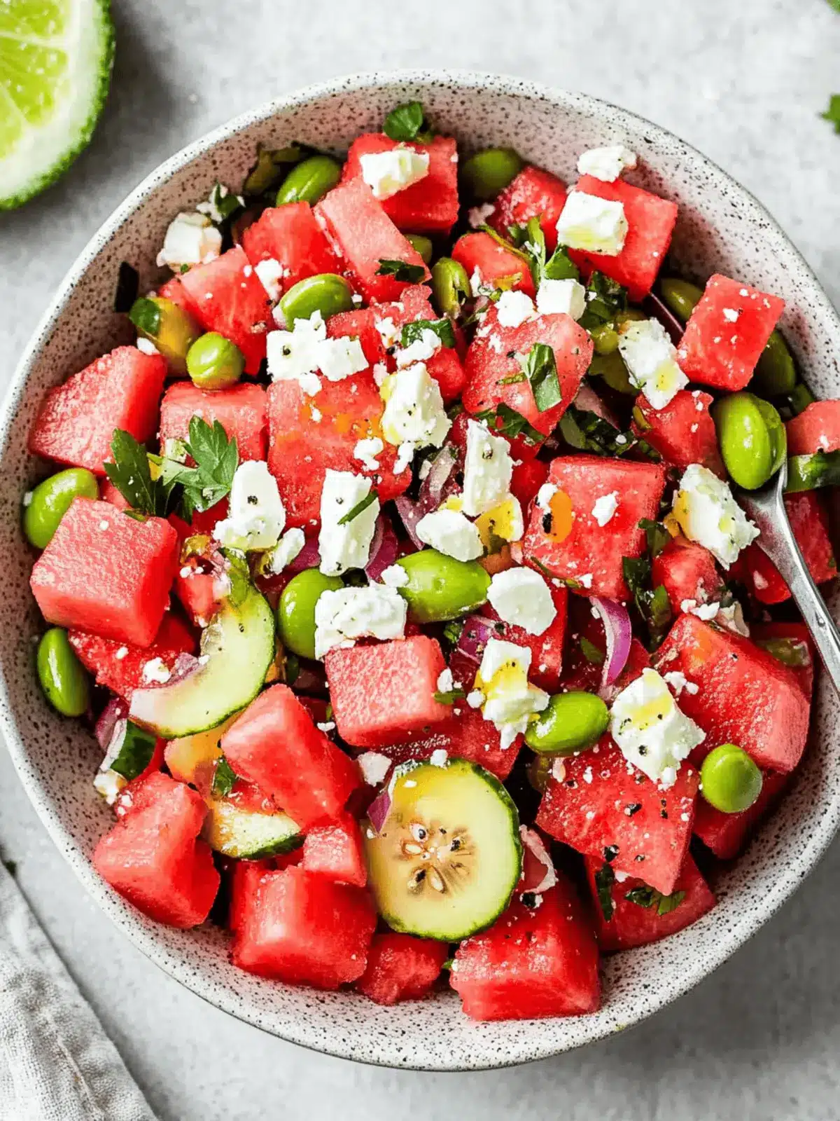 Watermelon Salad With Feta