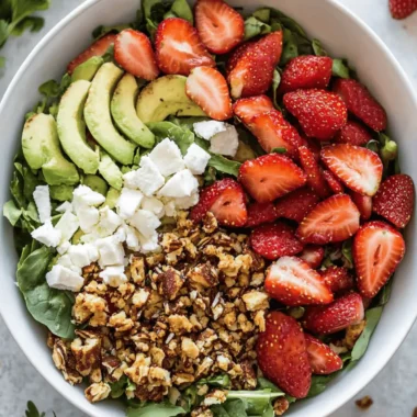 Strawberry Crunch Salad