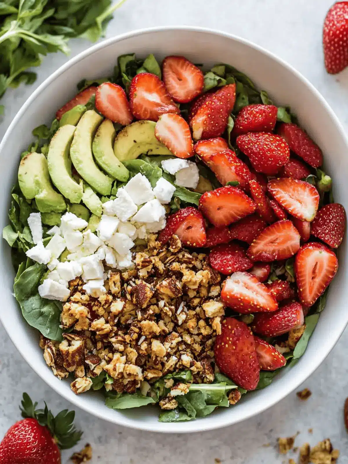 Strawberry Crunch Salad