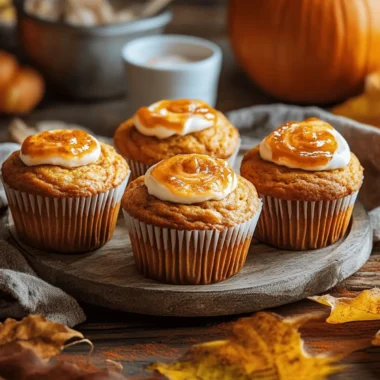 Pumpkin Cream Cheese Muffins