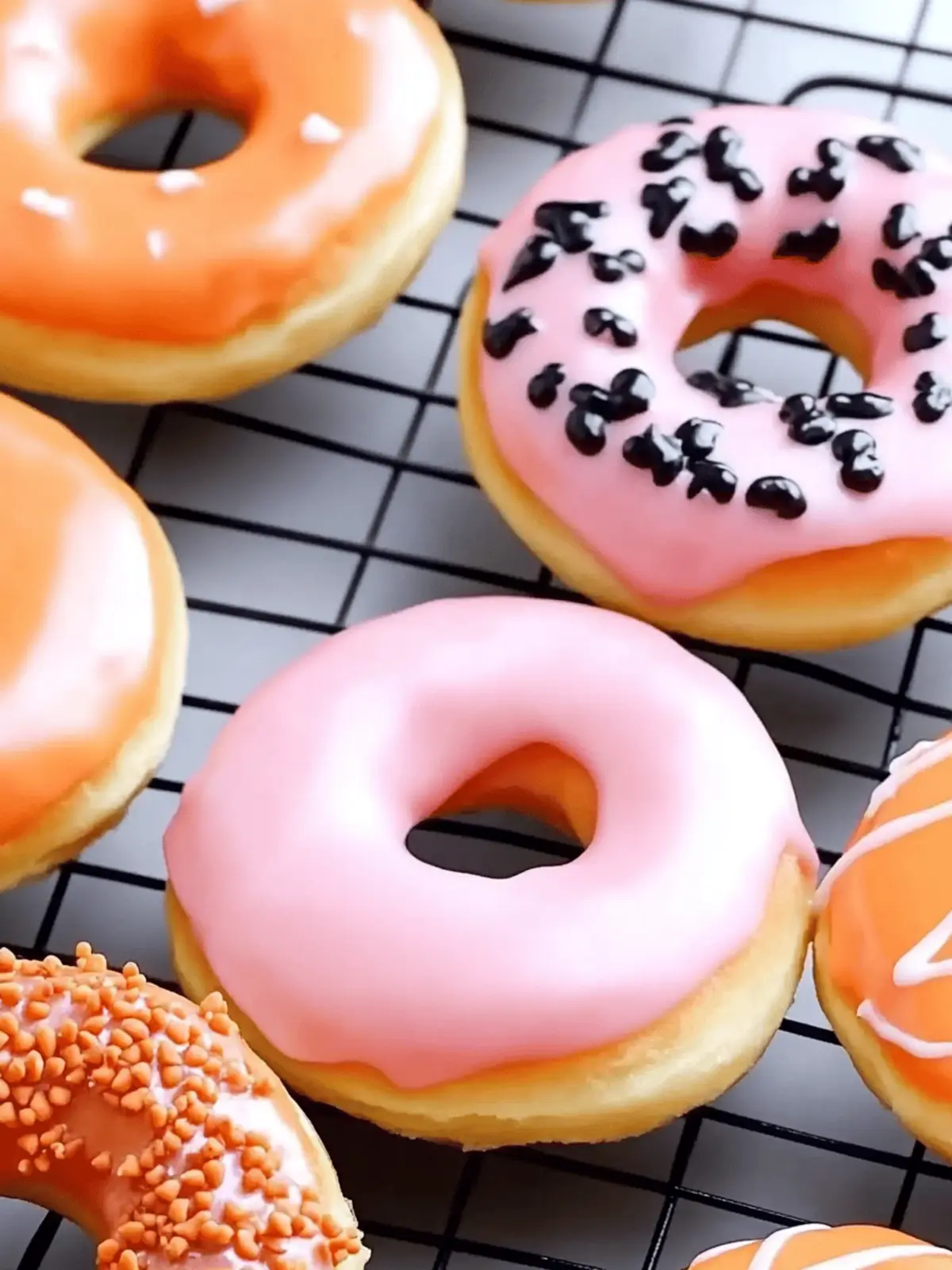 Pastel Halloween Donuts