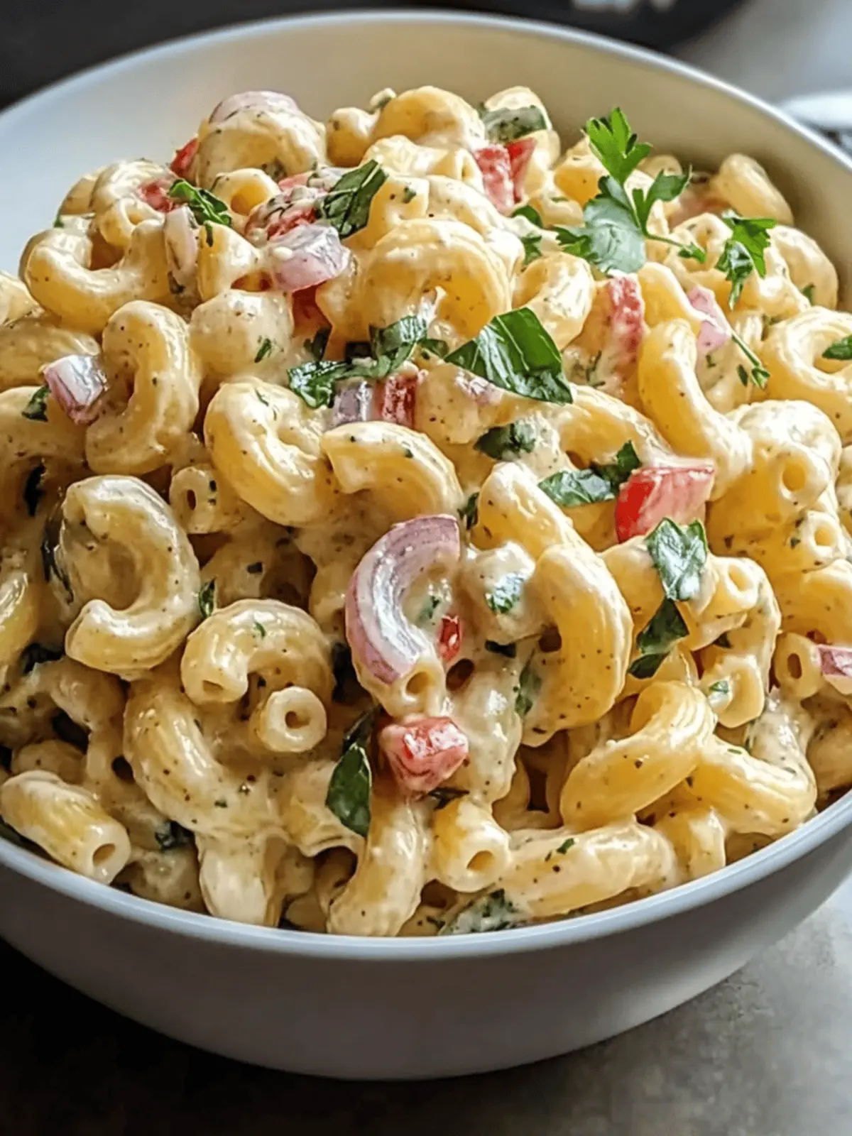 Vegan Macaroni Salad