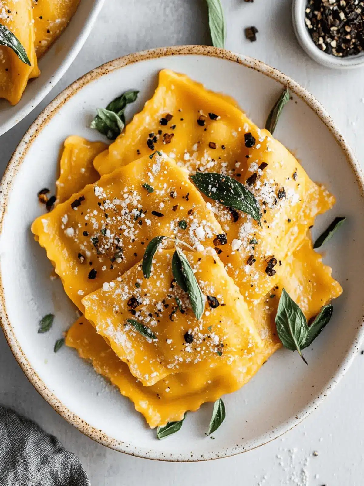 Butternut Squash Ravioli
