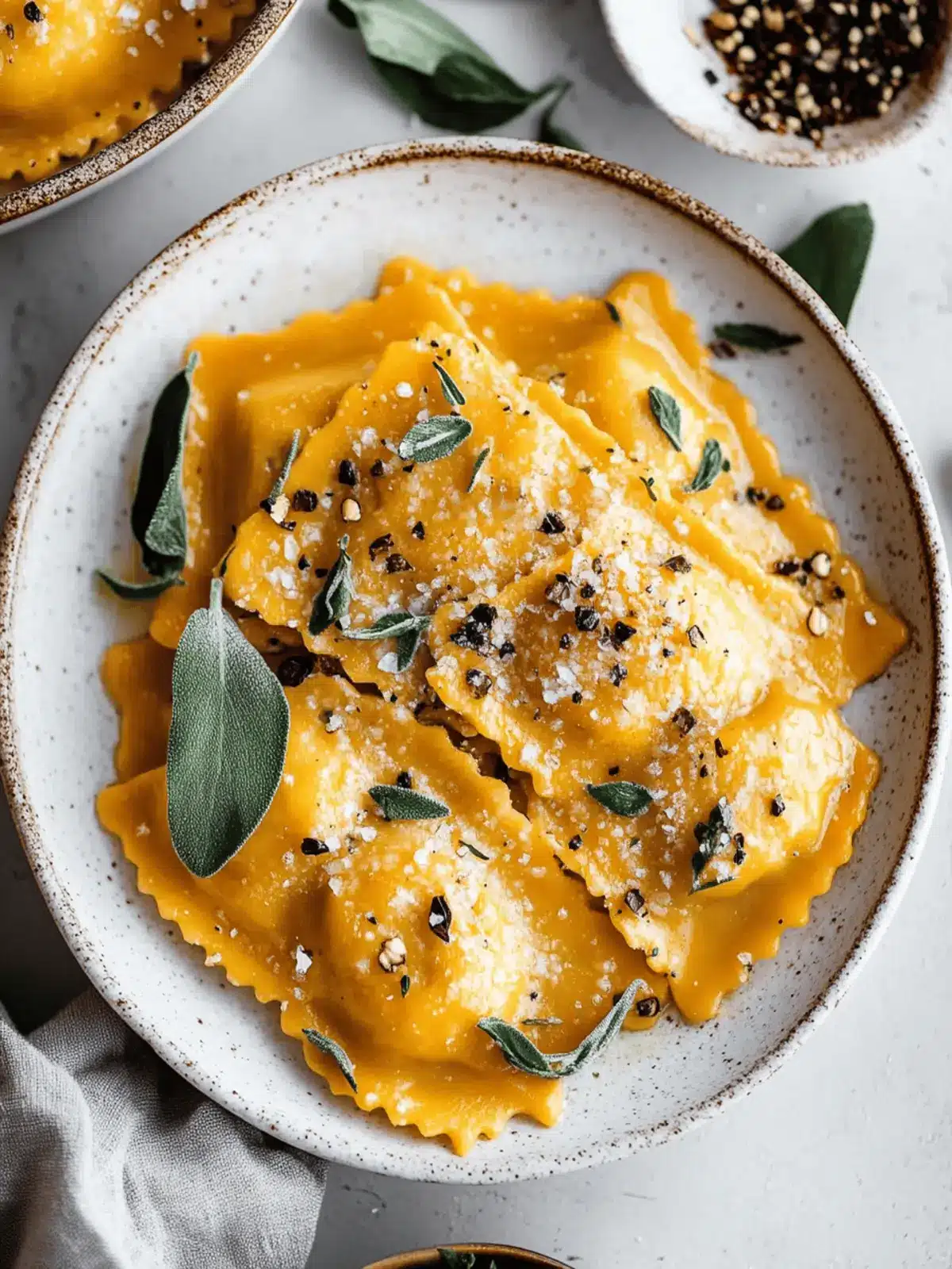 Butternut Squash Ravioli